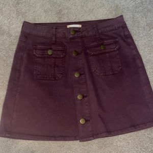 Altard State denim skirt